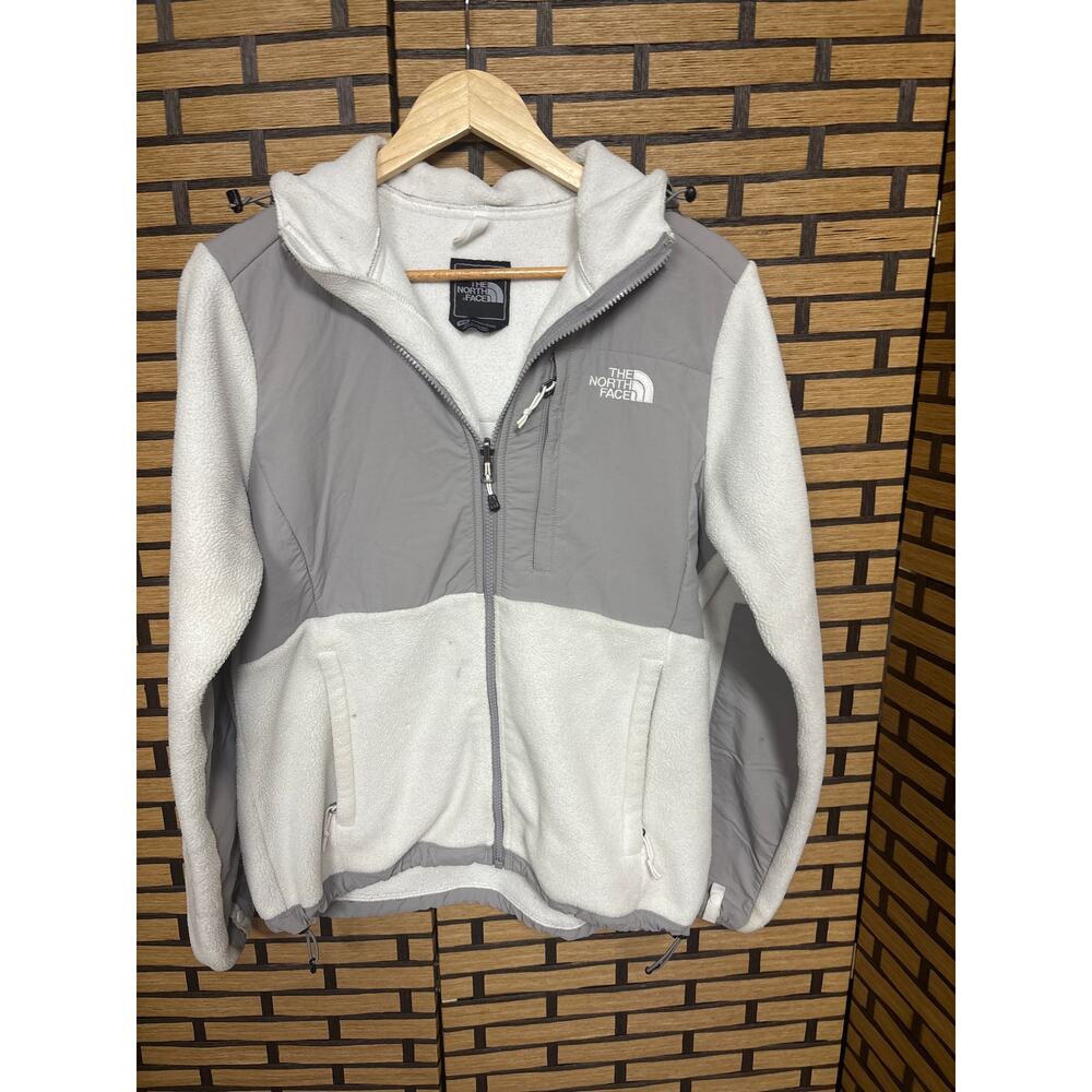 The North Face White Fleece Polartec Jacket Size‎ Medium